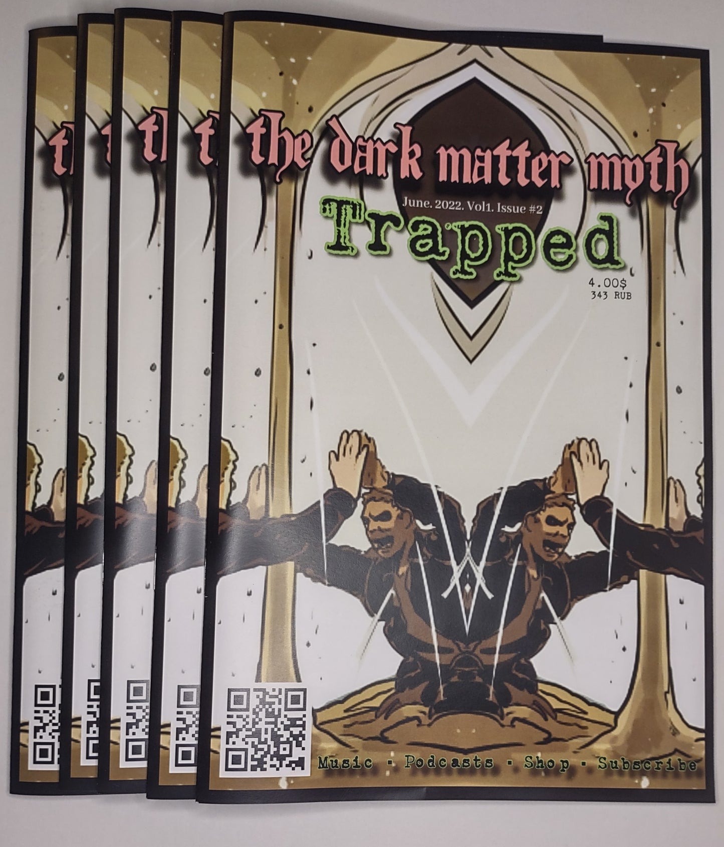 The Dark Matter Myth. Issue #2. Trapped.